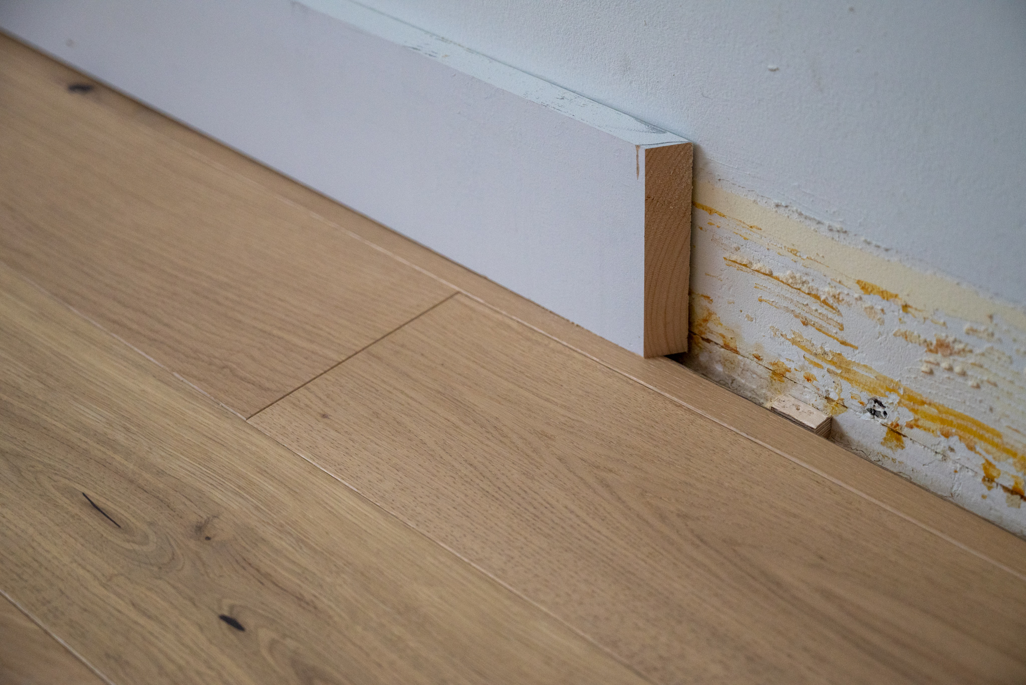 Baseboard installation