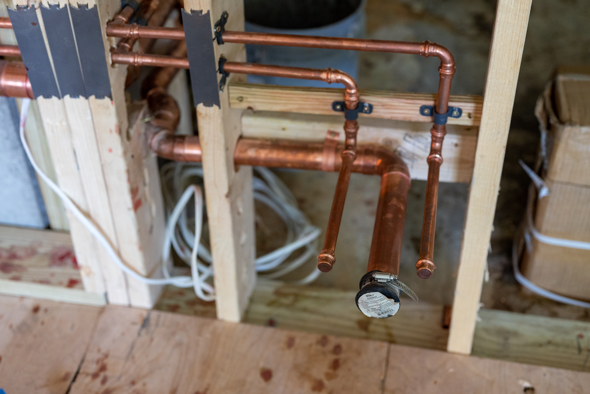 Plumbing Progress